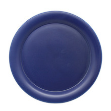 위즈라인 블루 무광 원형 8인치 접시
