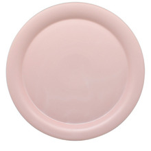 위즈라인 핑크 무광 원형 10인치 접시