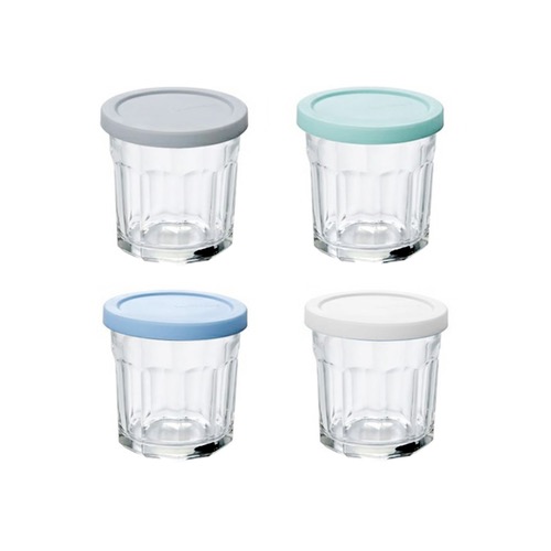 Luminarc FRENCH JAR 4종 컵 밀폐용기 420ml